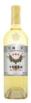中国长城葡萄酒有限公司, 长城三星龙眼干白葡萄酒, 张家口, 河北, 中国 2021